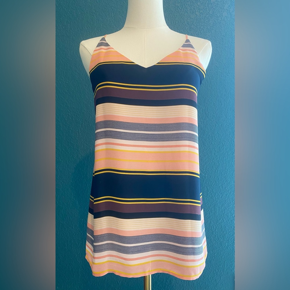 Loft striped camisole XS